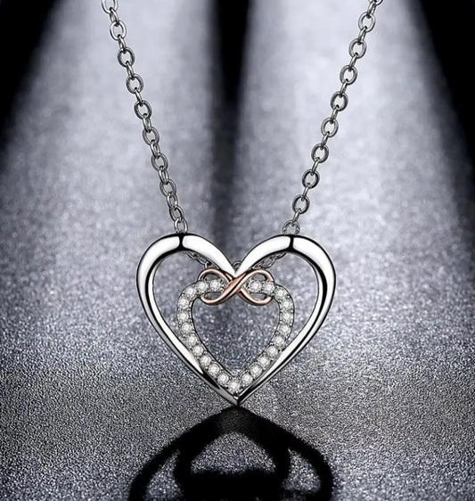 Corazón Imperial -collar de corazón Infinite